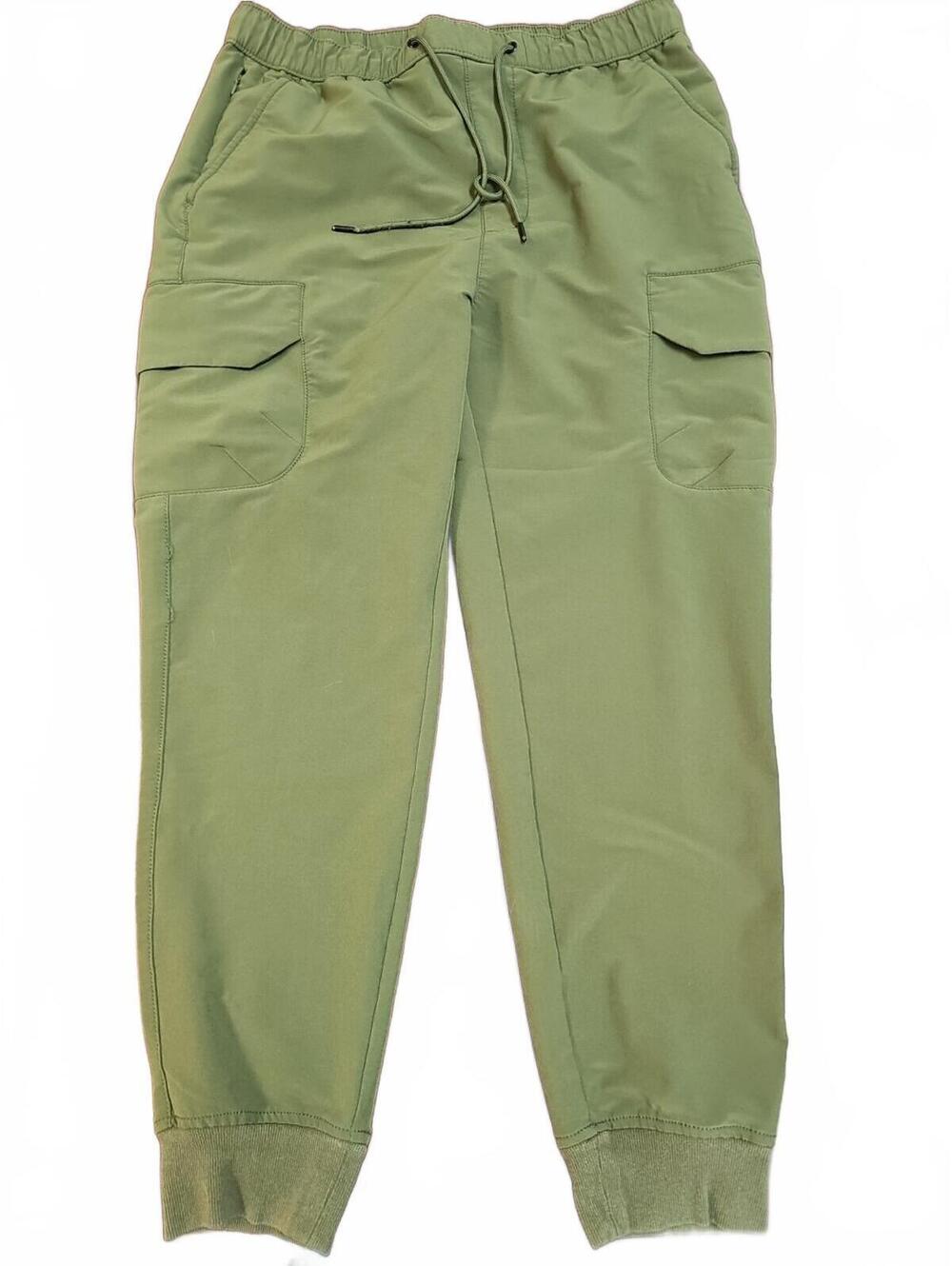 Goodfellow & Co Olive Green Men's Tapered Tech Cargo Jogger Pants -  Medium